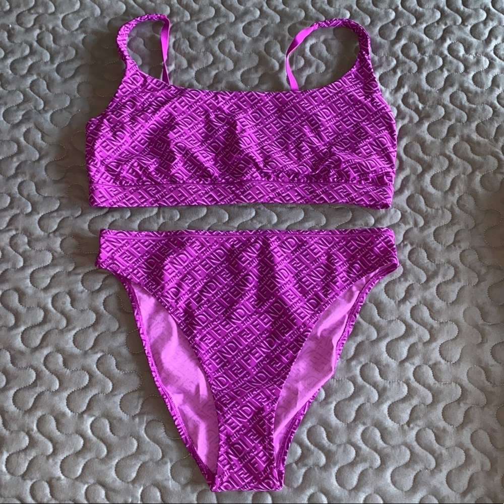 Fendi Purple Intimates Set - Picture 9 of 16